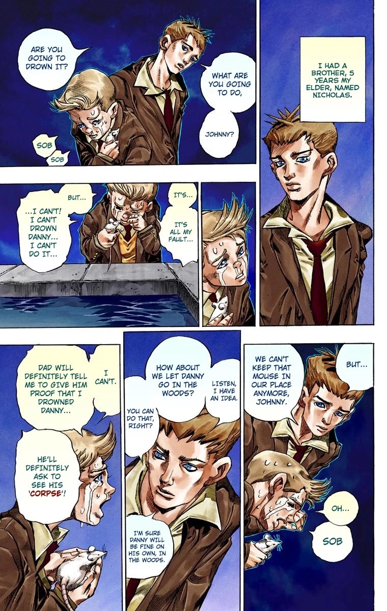 JoJo's Bizarre Adventure Part 7 - Steel Ball Run (Official Colored) Chapter 42 page 9 - Chapter 42: A Silent Way Part 3