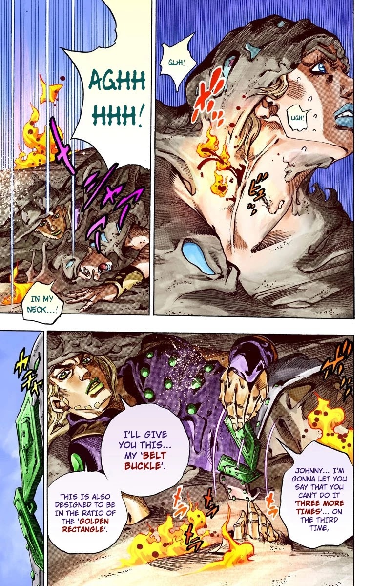 JoJo's Bizarre Adventure Part 7 - Steel Ball Run (Official Colored) Chapter 43 page 12 - Chapter 43: A Silent Way Part 4
