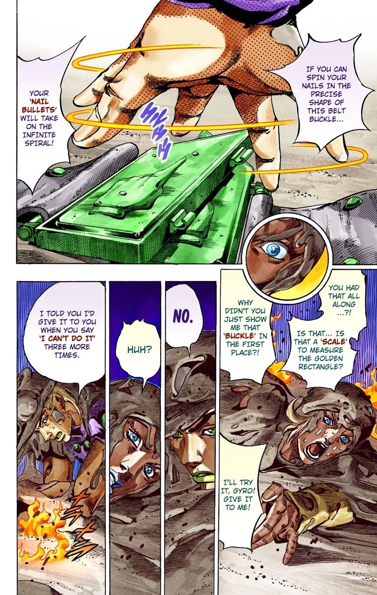 JoJo's Bizarre Adventure Part 7 - Steel Ball Run (Official Colored) Chapter 43 page 13 - Chapter 43: A Silent Way Part 4
