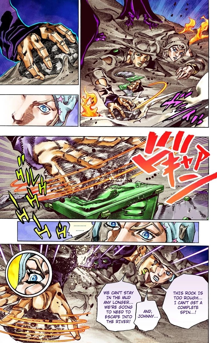 JoJo's Bizarre Adventure Part 7 - Steel Ball Run (Official Colored) Chapter 43 page 14 - Chapter 43: A Silent Way Part 4