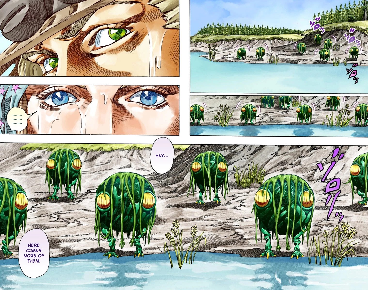 JoJo's Bizarre Adventure Part 7 - Steel Ball Run (Official Colored) Chapter 43 page 20 - Chapter 43: A Silent Way Part 4