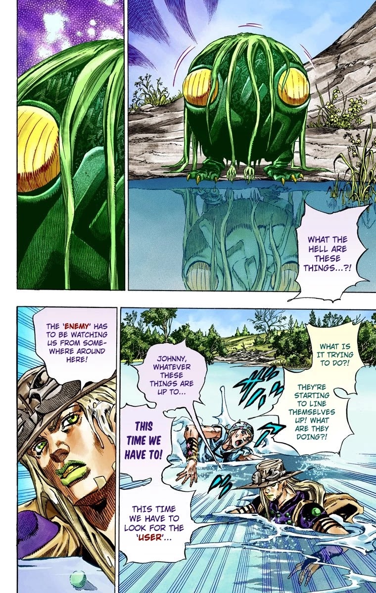 JoJo's Bizarre Adventure Part 7 - Steel Ball Run (Official Colored) Chapter 43 page 21 - Chapter 43: A Silent Way Part 4