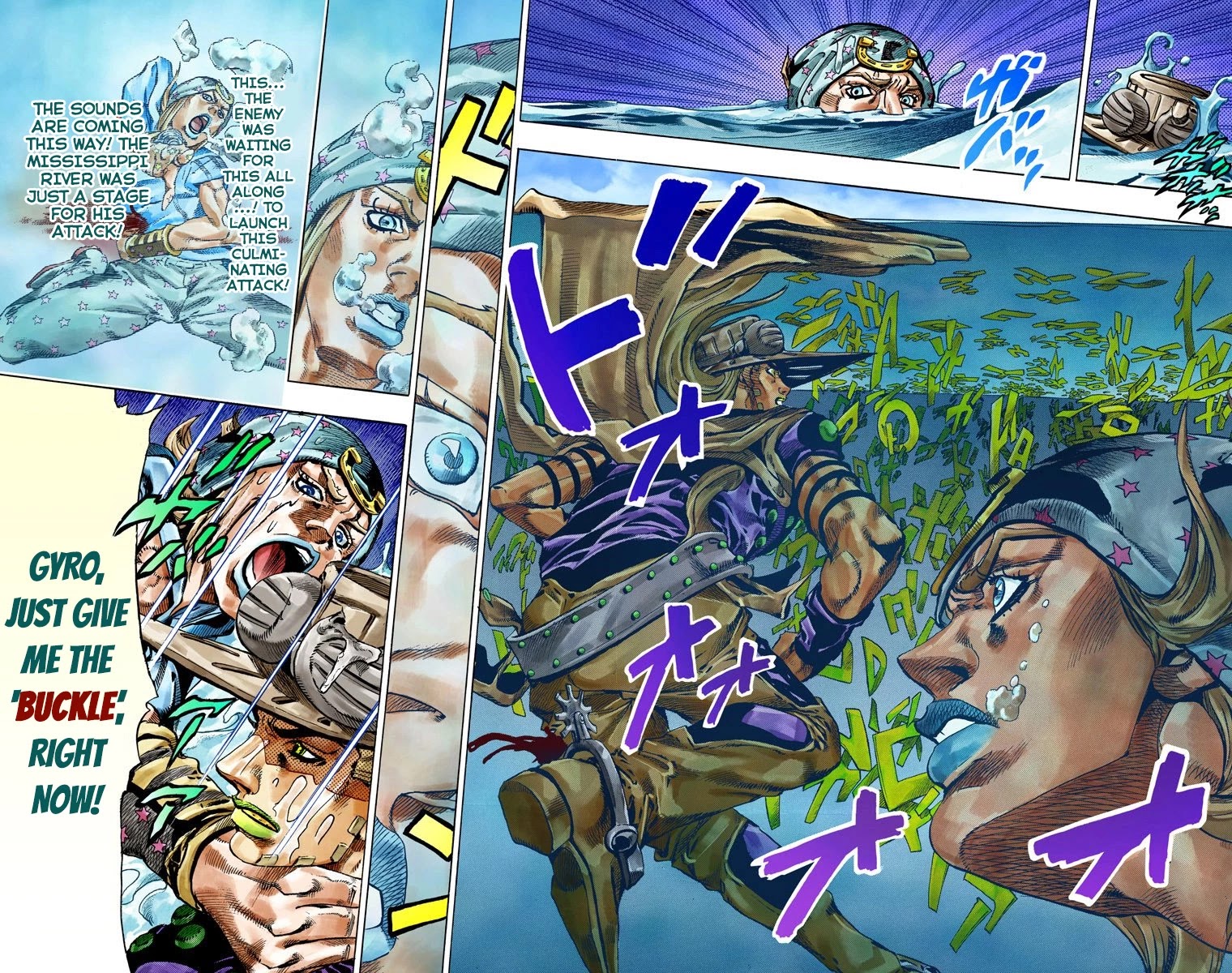 JoJo's Bizarre Adventure Part 7 - Steel Ball Run (Official Colored) Chapter 43 page 26 - Chapter 43: A Silent Way Part 4