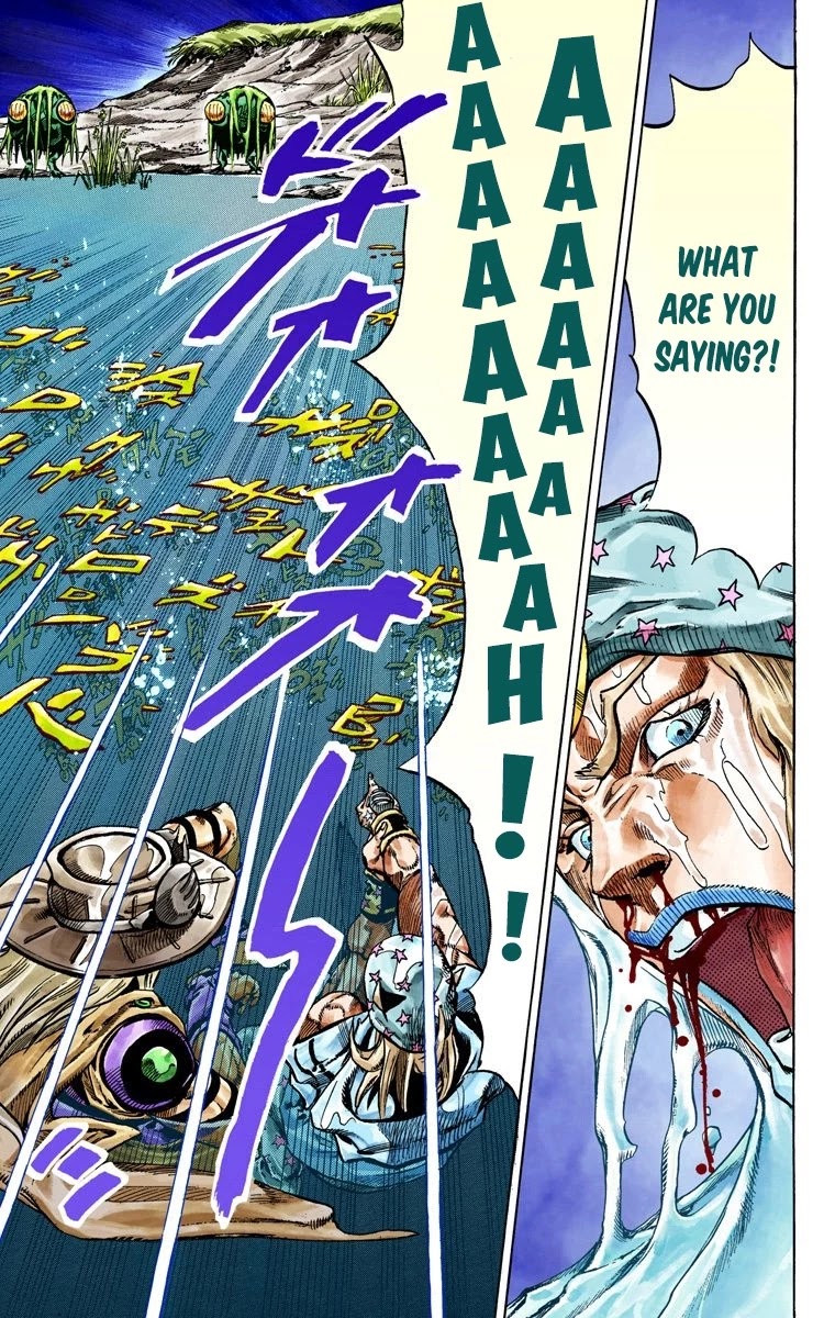 JoJo's Bizarre Adventure Part 7 - Steel Ball Run (Official Colored) Chapter 43 page 28 - Chapter 43: A Silent Way Part 4