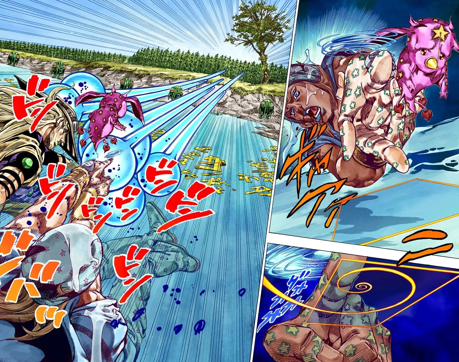 JoJo's Bizarre Adventure Part 7 - Steel Ball Run (Official Colored) Chapter 43 page 29 - Chapter 43: A Silent Way Part 4
