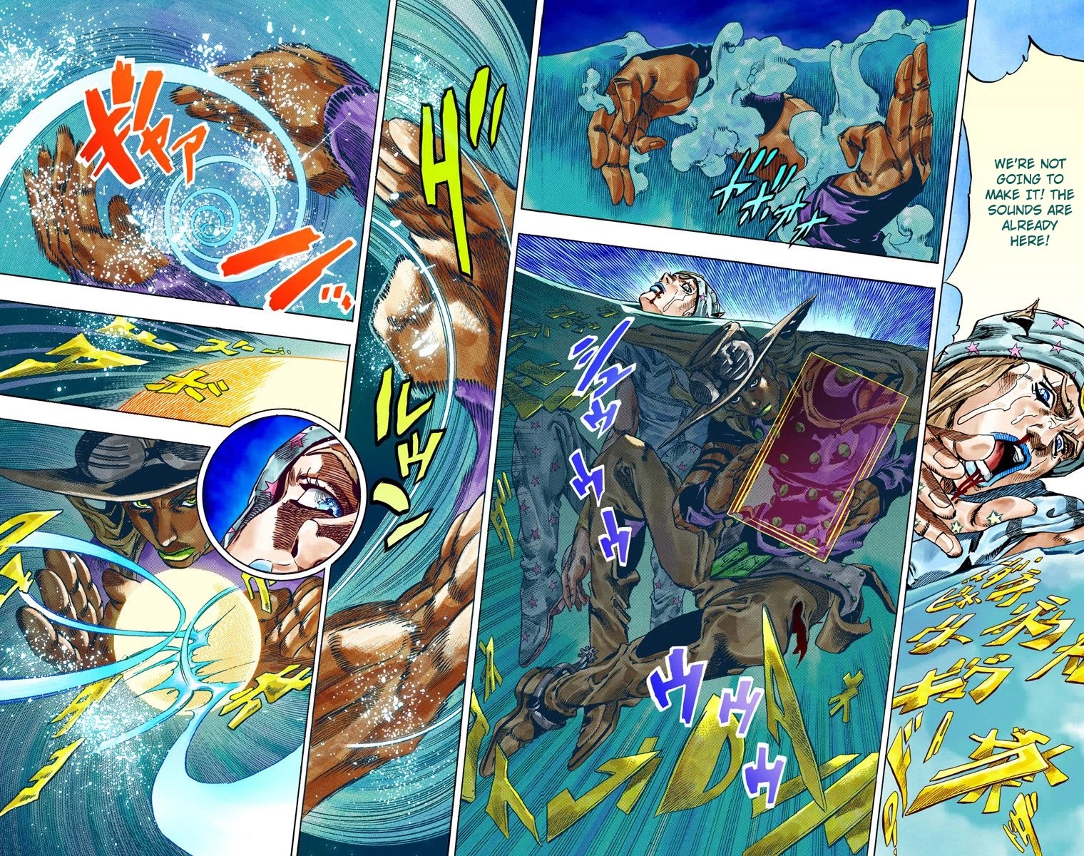 JoJo's Bizarre Adventure Part 7 - Steel Ball Run (Official Colored) Chapter 43 page 32 - Chapter 43: A Silent Way Part 4
