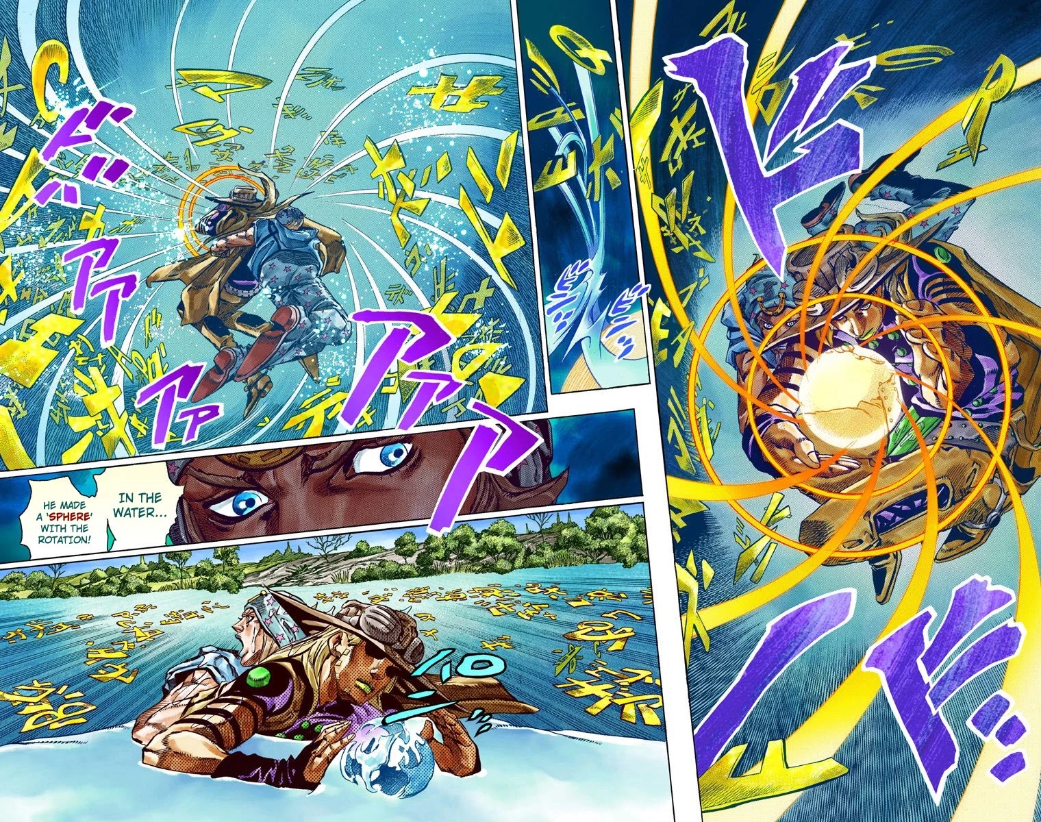 JoJo's Bizarre Adventure Part 7 - Steel Ball Run (Official Colored) Chapter 43 page 33 - Chapter 43: A Silent Way Part 4