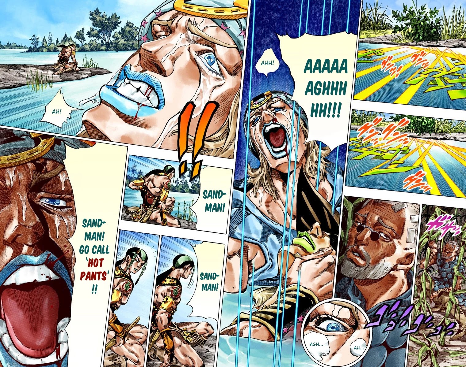 JoJo's Bizarre Adventure Part 7 - Steel Ball Run (Official Colored) Chapter 43 page 36 - Chapter 43: A Silent Way Part 4