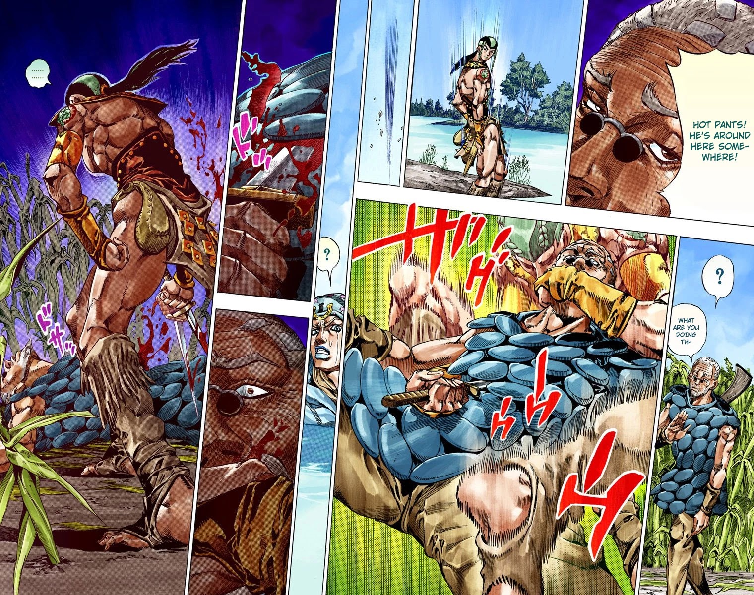 JoJo's Bizarre Adventure Part 7 - Steel Ball Run (Official Colored) Chapter 43 page 37 - Chapter 43: A Silent Way Part 4