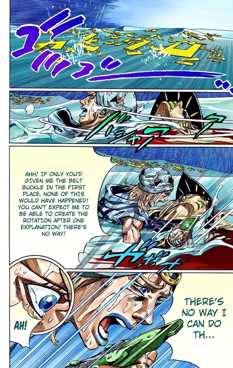 JoJo's Bizarre Adventure Part 7 - Steel Ball Run (Official Colored) Chapter 43 page 42 - Chapter 43: A Silent Way Part 4