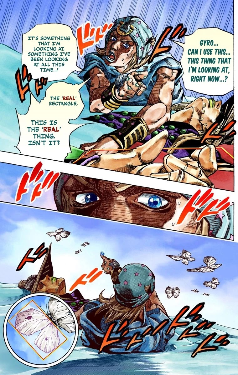 JoJo's Bizarre Adventure Part 7 - Steel Ball Run (Official Colored) Chapter 43 page 46 - Chapter 43: A Silent Way Part 4