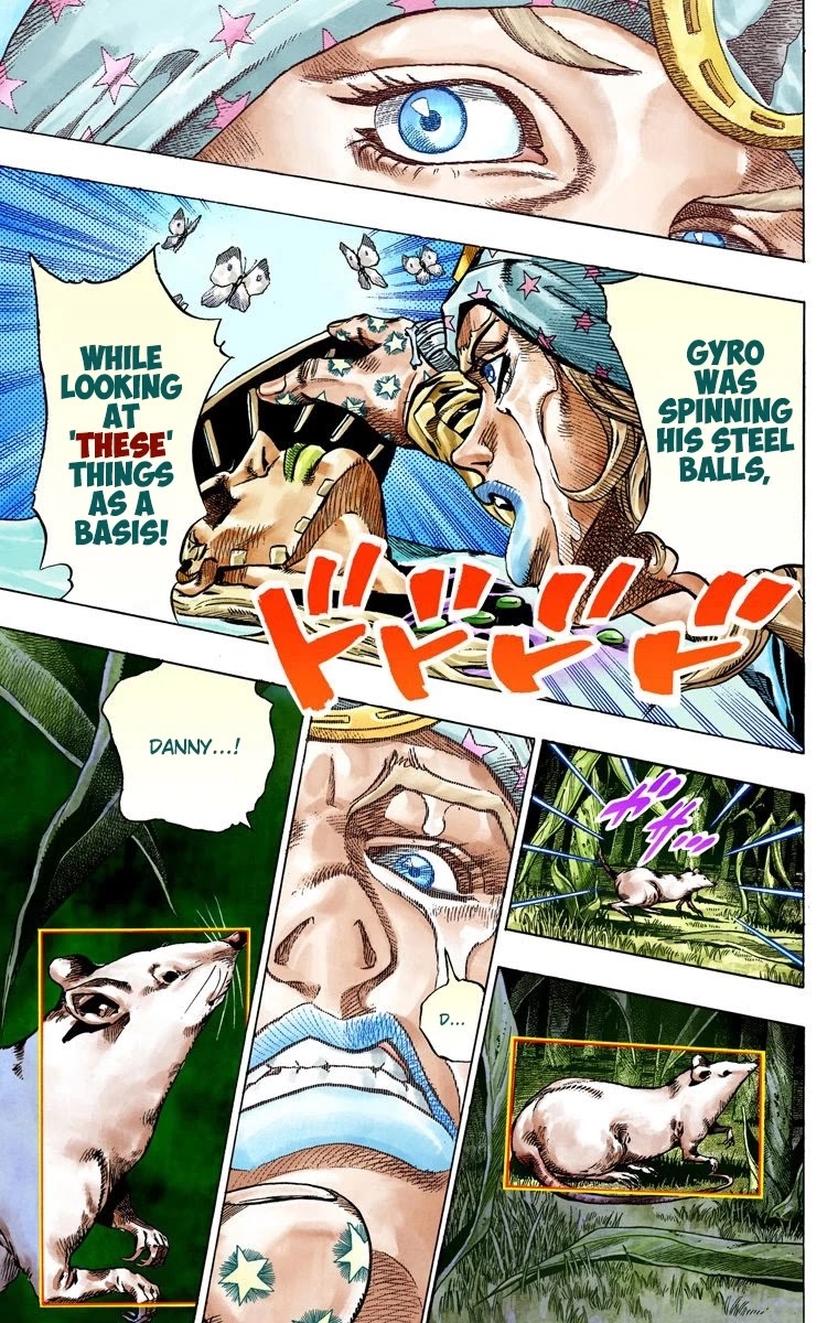 JoJo's Bizarre Adventure Part 7 - Steel Ball Run (Official Colored) Chapter 43 page 48 - Chapter 43: A Silent Way Part 4
