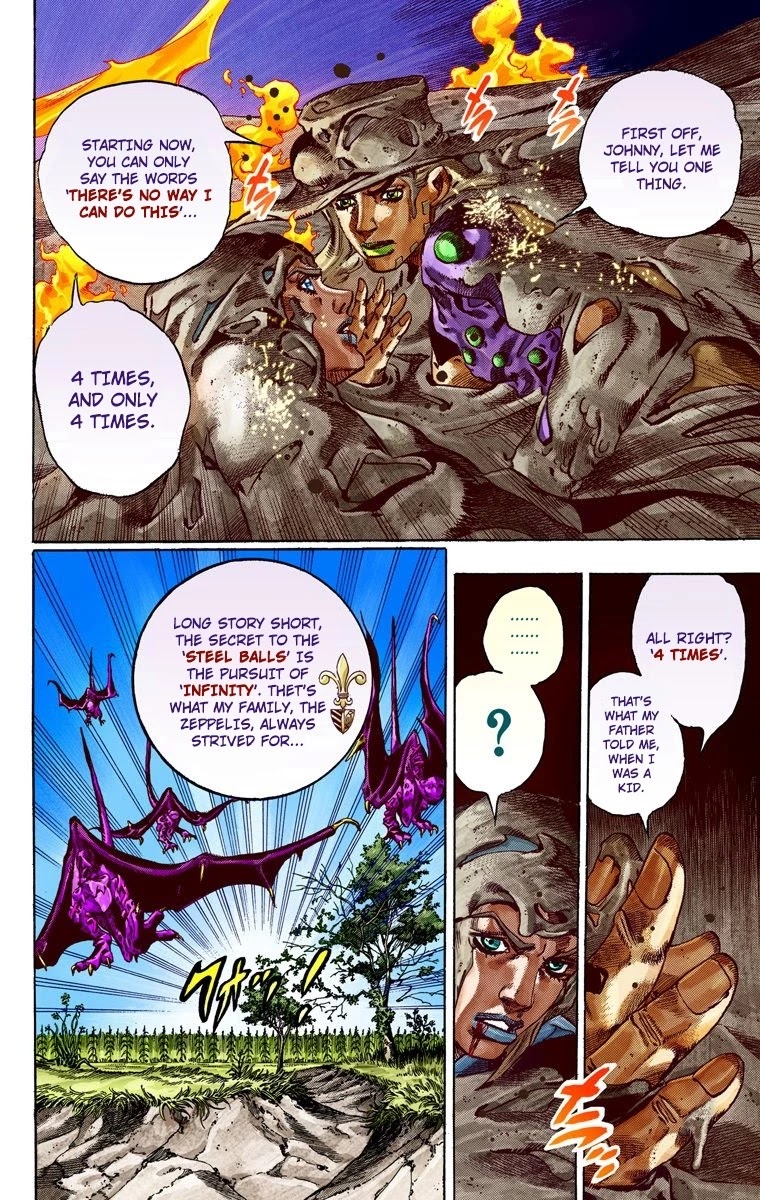 JoJo's Bizarre Adventure Part 7 - Steel Ball Run (Official Colored) Chapter 43 page 5 - Chapter 43: A Silent Way Part 4