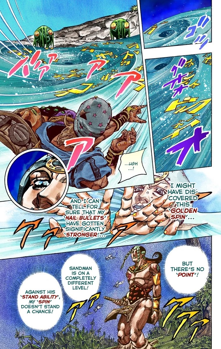 JoJo's Bizarre Adventure Part 7 - Steel Ball Run (Official Colored) Chapter 44 page 10 - Chapter 44: A Silent Way Part 5