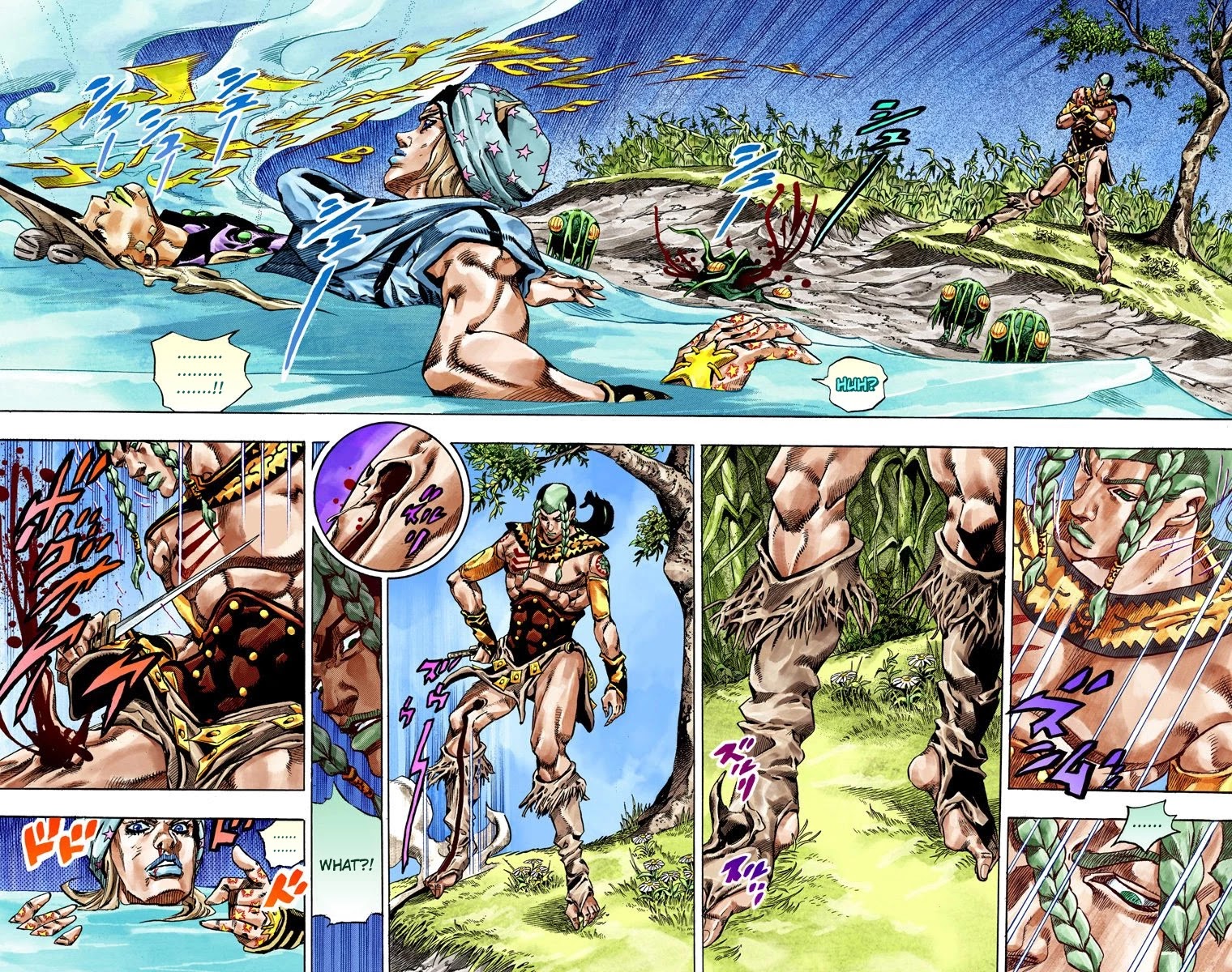 JoJo's Bizarre Adventure Part 7 - Steel Ball Run (Official Colored) Chapter 44 page 13 - Chapter 44: A Silent Way Part 5