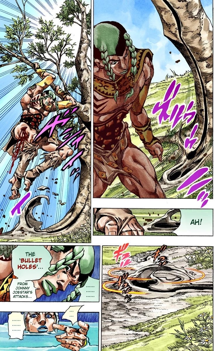 JoJo's Bizarre Adventure Part 7 - Steel Ball Run (Official Colored) Chapter 44 page 15 - Chapter 44: A Silent Way Part 5