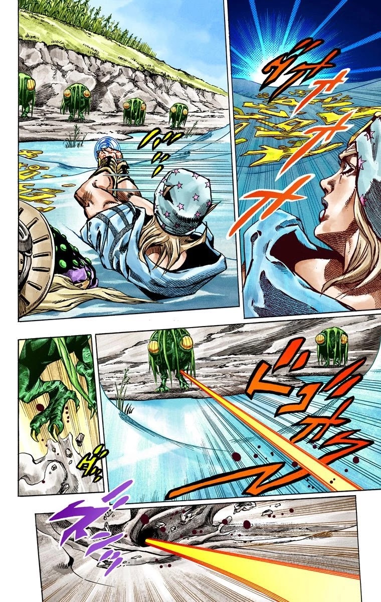 JoJo's Bizarre Adventure Part 7 - Steel Ball Run (Official Colored) Chapter 44 page 18 - Chapter 44: A Silent Way Part 5