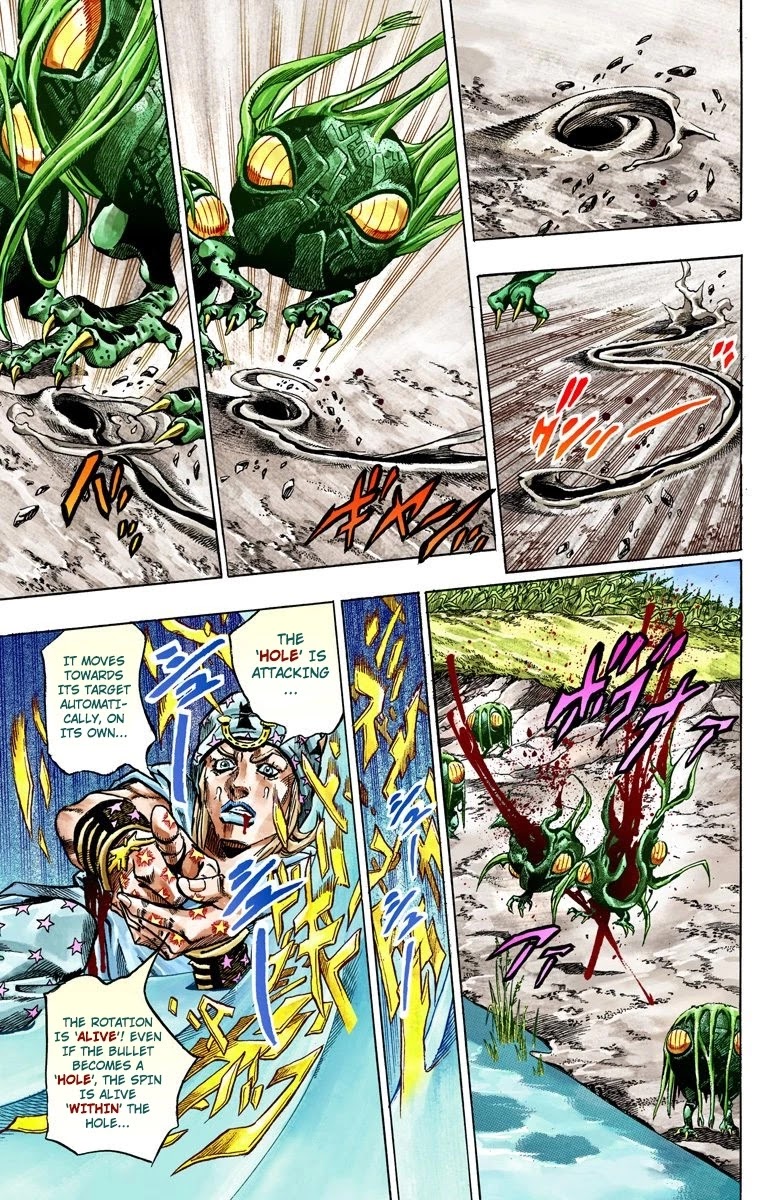 JoJo's Bizarre Adventure Part 7 - Steel Ball Run (Official Colored) Chapter 44 page 19 - Chapter 44: A Silent Way Part 5