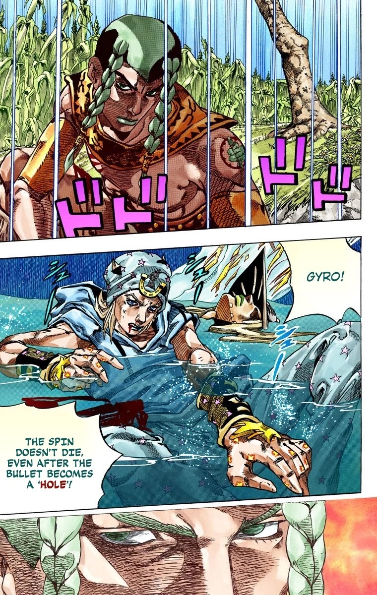 JoJo's Bizarre Adventure Part 7 - Steel Ball Run (Official Colored) Chapter 44 page 21 - Chapter 44: A Silent Way Part 5