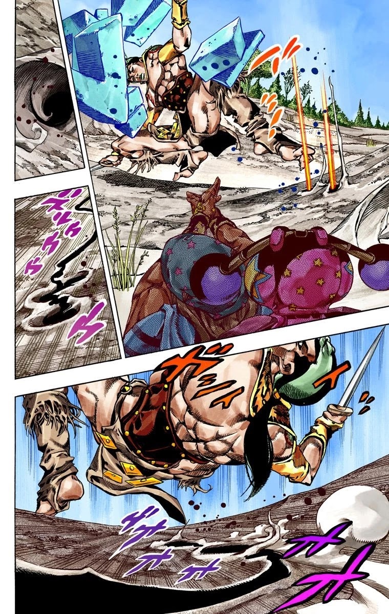 JoJo's Bizarre Adventure Part 7 - Steel Ball Run (Official Colored) Chapter 44 page 27 - Chapter 44: A Silent Way Part 5