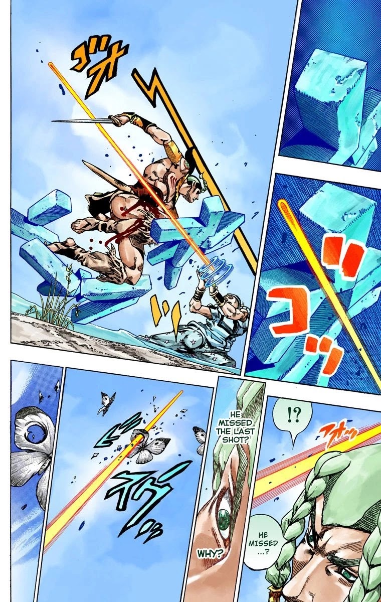 JoJo's Bizarre Adventure Part 7 - Steel Ball Run (Official Colored) Chapter 44 page 31 - Chapter 44: A Silent Way Part 5