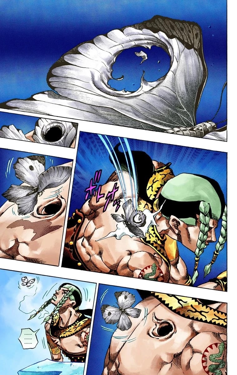 JoJo's Bizarre Adventure Part 7 - Steel Ball Run (Official Colored) Chapter 44 page 32 - Chapter 44: A Silent Way Part 5