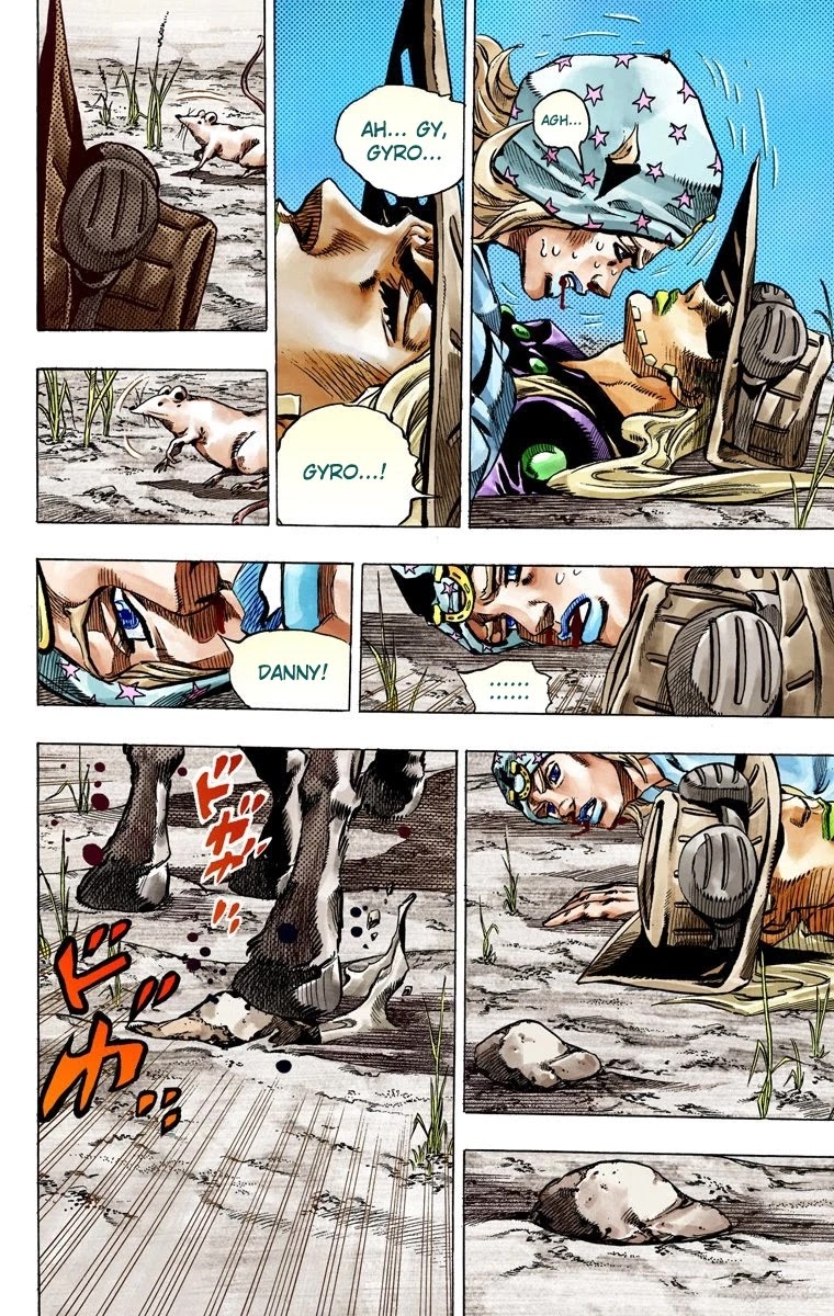 JoJo's Bizarre Adventure Part 7 - Steel Ball Run (Official Colored) Chapter 44 page 43 - Chapter 44: A Silent Way Part 5
