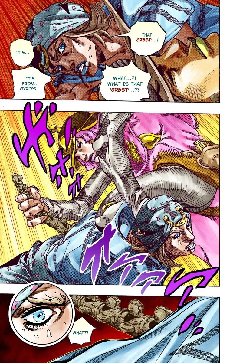 JoJo's Bizarre Adventure Part 7 - Steel Ball Run (Official Colored) Chapter 44 page 46 - Chapter 44: A Silent Way Part 5