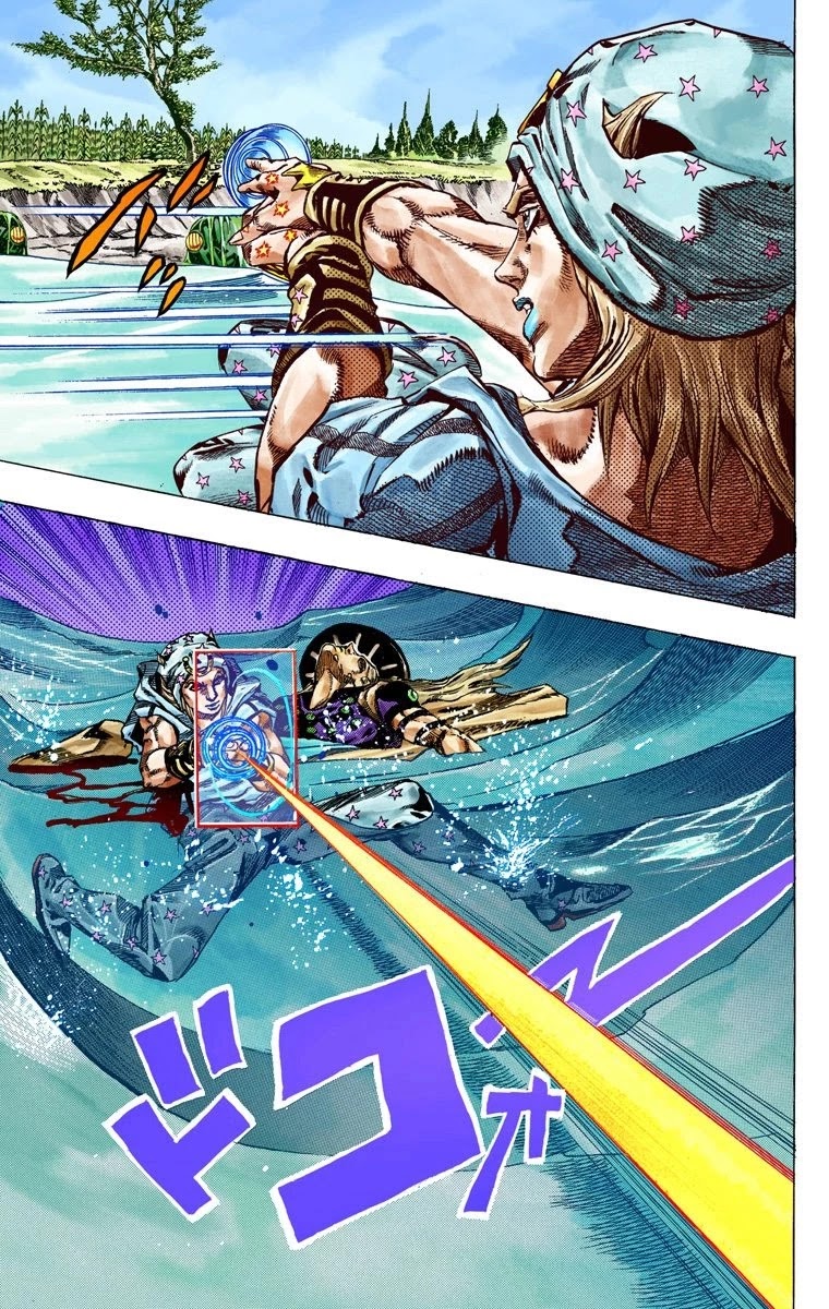 JoJo's Bizarre Adventure Part 7 - Steel Ball Run (Official Colored) Chapter 44 page 6 - Chapter 44: A Silent Way Part 5