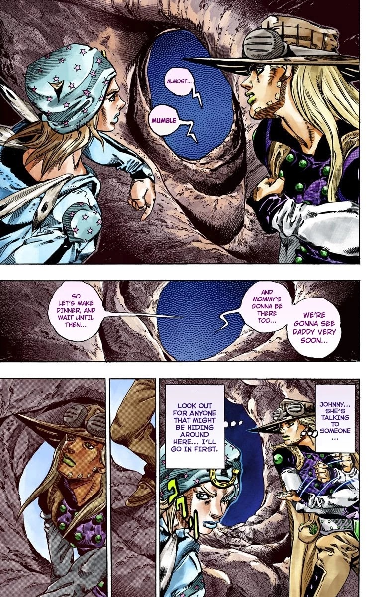 JoJo's Bizarre Adventure Part 7 - Steel Ball Run (Official Colored) Chapter 45 page 26 - Chapter 45: The Promised Land- Sugar Mountain Part 1
