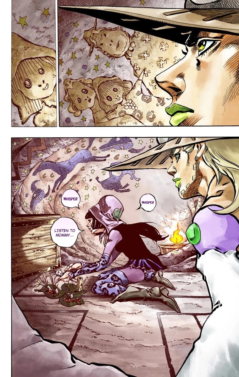 JoJo's Bizarre Adventure Part 7 - Steel Ball Run (Official Colored) Chapter 45 page 27 - Chapter 45: The Promised Land- Sugar Mountain Part 1