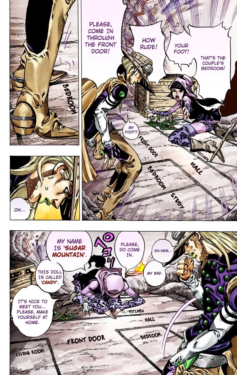 JoJo's Bizarre Adventure Part 7 - Steel Ball Run (Official Colored) Chapter 45 page 29 - Chapter 45: The Promised Land- Sugar Mountain Part 1