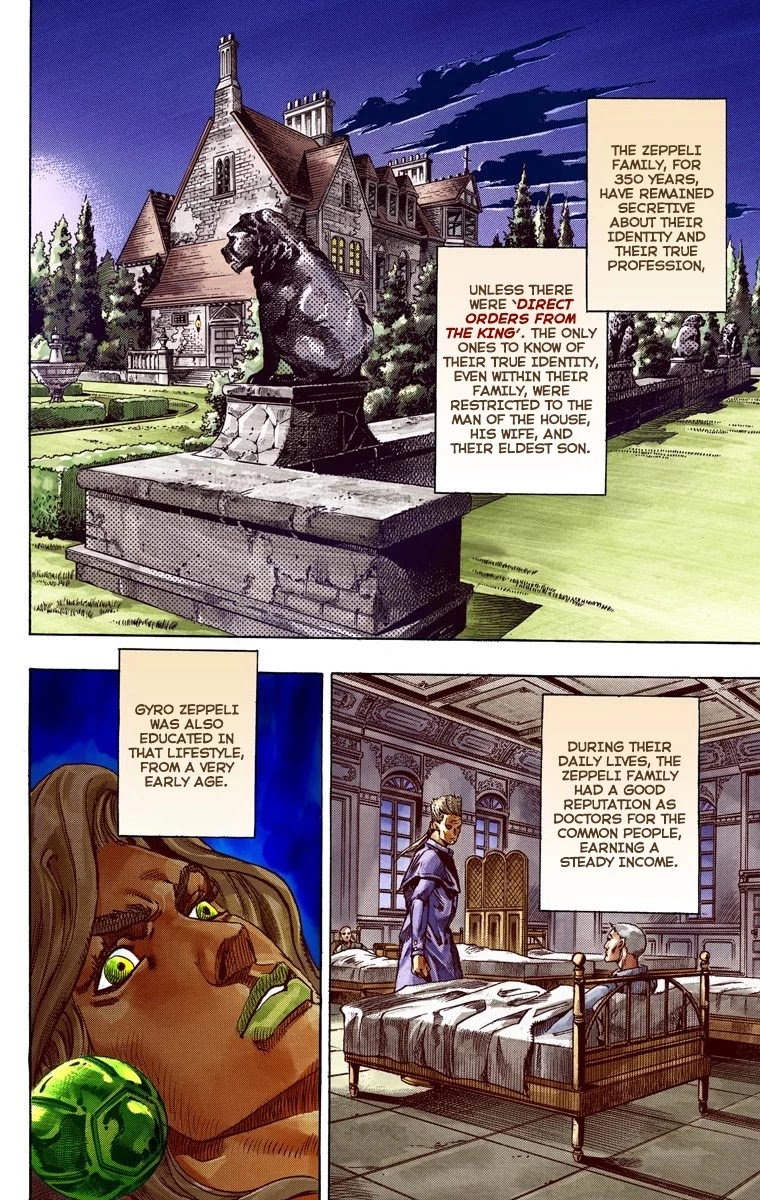 JoJo's Bizarre Adventure Part 7 - Steel Ball Run (Official Colored) Chapter 45 page 3 - Chapter 45: The Promised Land- Sugar Mountain Part 1