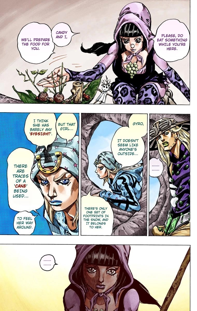 JoJo's Bizarre Adventure Part 7 - Steel Ball Run (Official Colored) Chapter 45 page 30 - Chapter 45: The Promised Land- Sugar Mountain Part 1
