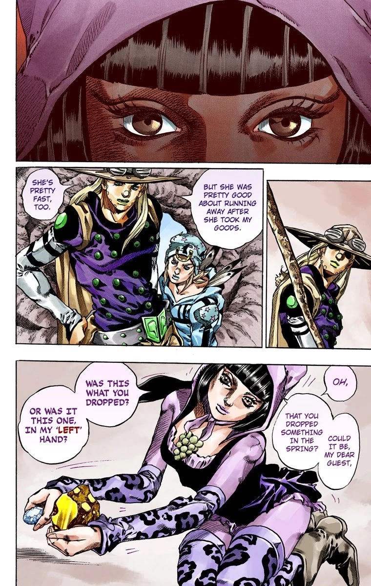 JoJo's Bizarre Adventure Part 7 - Steel Ball Run (Official Colored) Chapter 45 page 31 - Chapter 45: The Promised Land- Sugar Mountain Part 1