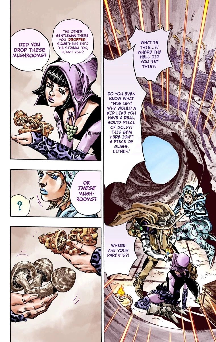 JoJo's Bizarre Adventure Part 7 - Steel Ball Run (Official Colored) Chapter 45 page 35 - Chapter 45: The Promised Land- Sugar Mountain Part 1