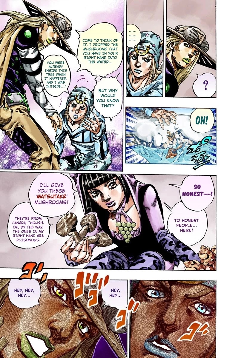 JoJo's Bizarre Adventure Part 7 - Steel Ball Run (Official Colored) Chapter 45 page 36 - Chapter 45: The Promised Land- Sugar Mountain Part 1