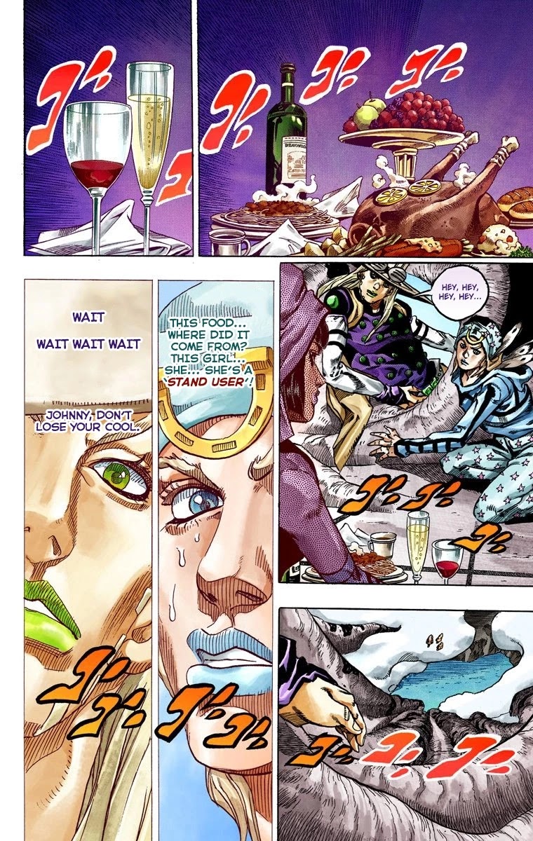 JoJo's Bizarre Adventure Part 7 - Steel Ball Run (Official Colored) Chapter 45 page 41 - Chapter 45: The Promised Land- Sugar Mountain Part 1