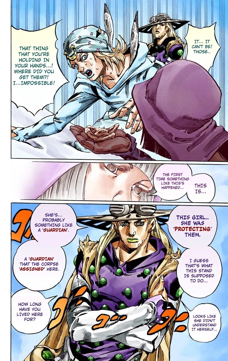 JoJo's Bizarre Adventure Part 7 - Steel Ball Run (Official Colored) Chapter 45 page 49 - Chapter 45: The Promised Land- Sugar Mountain Part 1