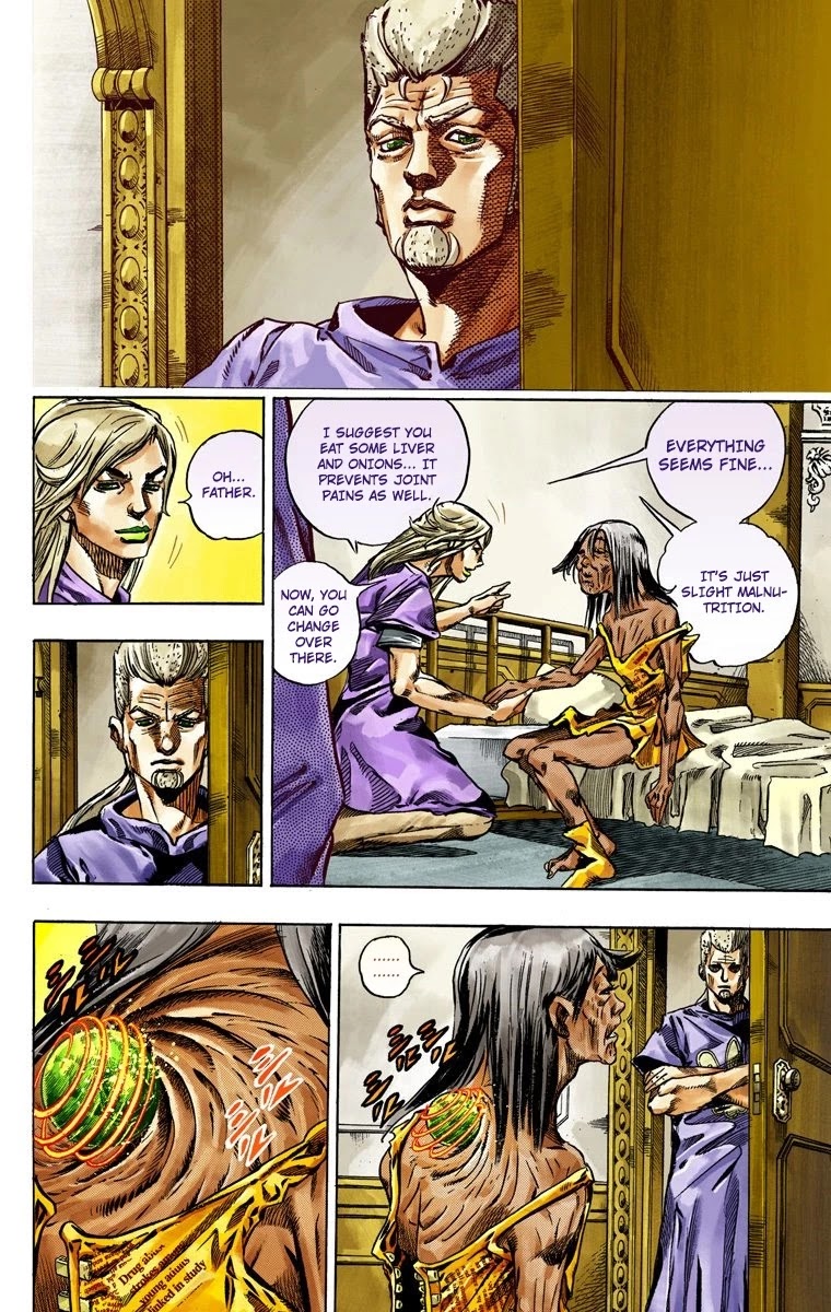 JoJo's Bizarre Adventure Part 7 - Steel Ball Run (Official Colored) Chapter 45 page 5 - Chapter 45: The Promised Land- Sugar Mountain Part 1