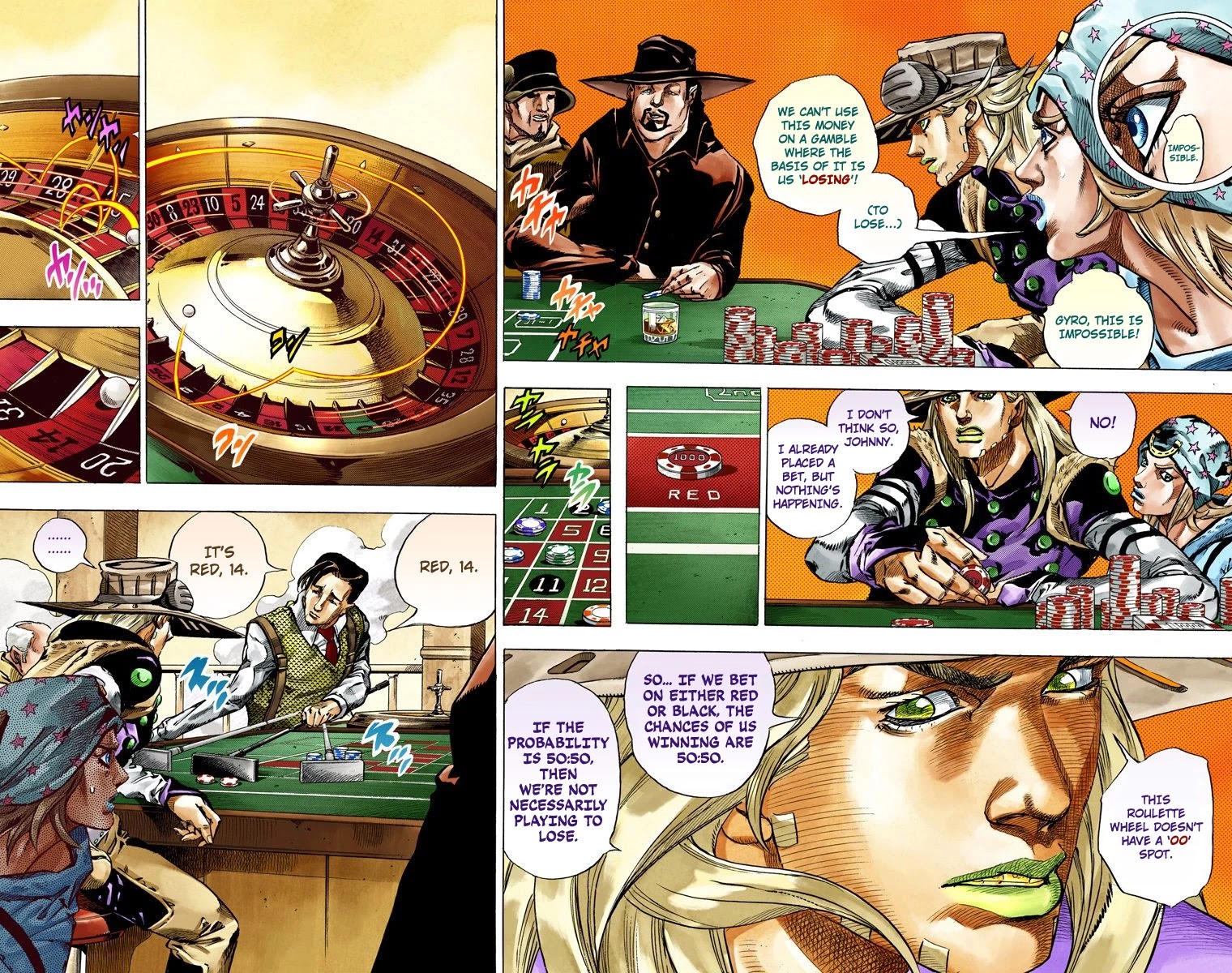 JoJo's Bizarre Adventure Part 7 - Steel Ball Run (Official Colored) Chapter 46 page 32 - Chapter 46: The Promised Land- Sugar Mountain Part 2