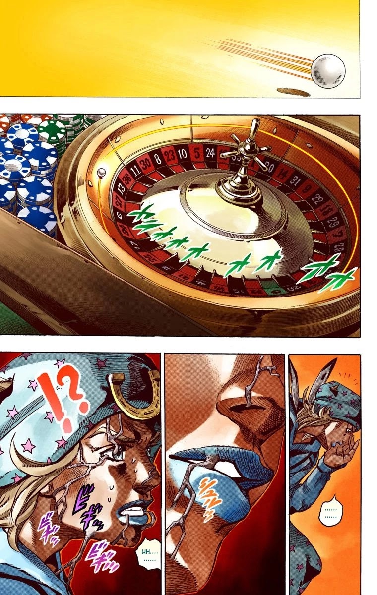 JoJo's Bizarre Adventure Part 7 - Steel Ball Run (Official Colored) Chapter 46 page 35 - Chapter 46: The Promised Land- Sugar Mountain Part 2