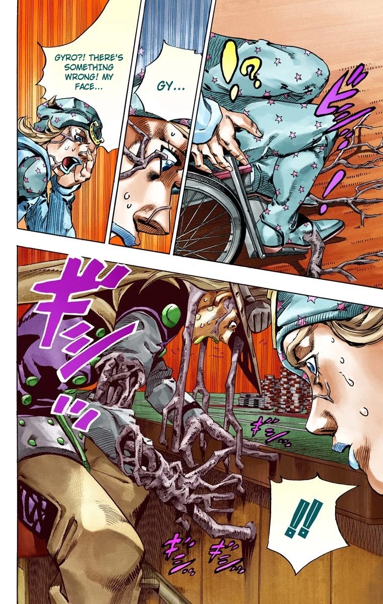 JoJo's Bizarre Adventure Part 7 - Steel Ball Run (Official Colored) Chapter 46 page 36 - Chapter 46: The Promised Land- Sugar Mountain Part 2