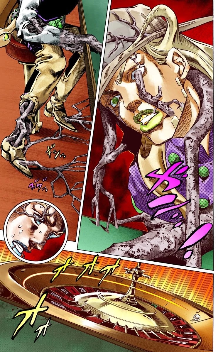 JoJo's Bizarre Adventure Part 7 - Steel Ball Run (Official Colored) Chapter 46 page 37 - Chapter 46: The Promised Land- Sugar Mountain Part 2