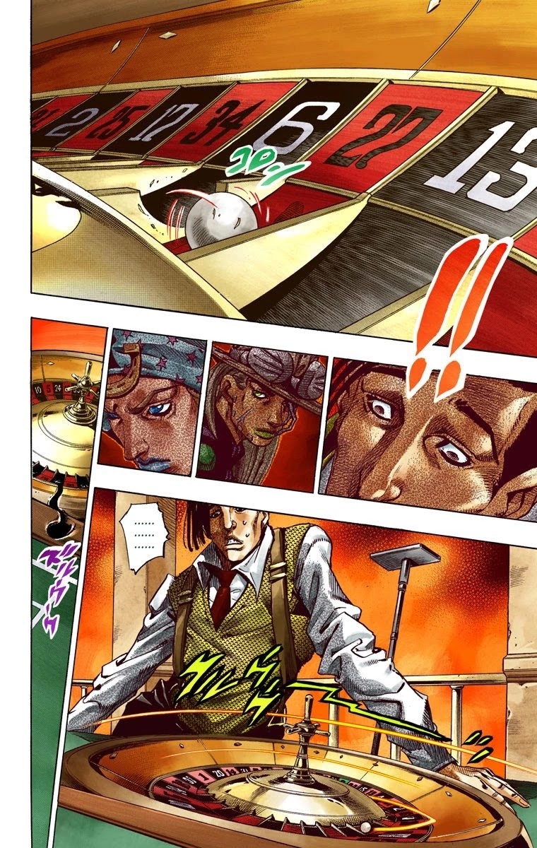 JoJo's Bizarre Adventure Part 7 - Steel Ball Run (Official Colored) Chapter 46 page 46 - Chapter 46: The Promised Land- Sugar Mountain Part 2