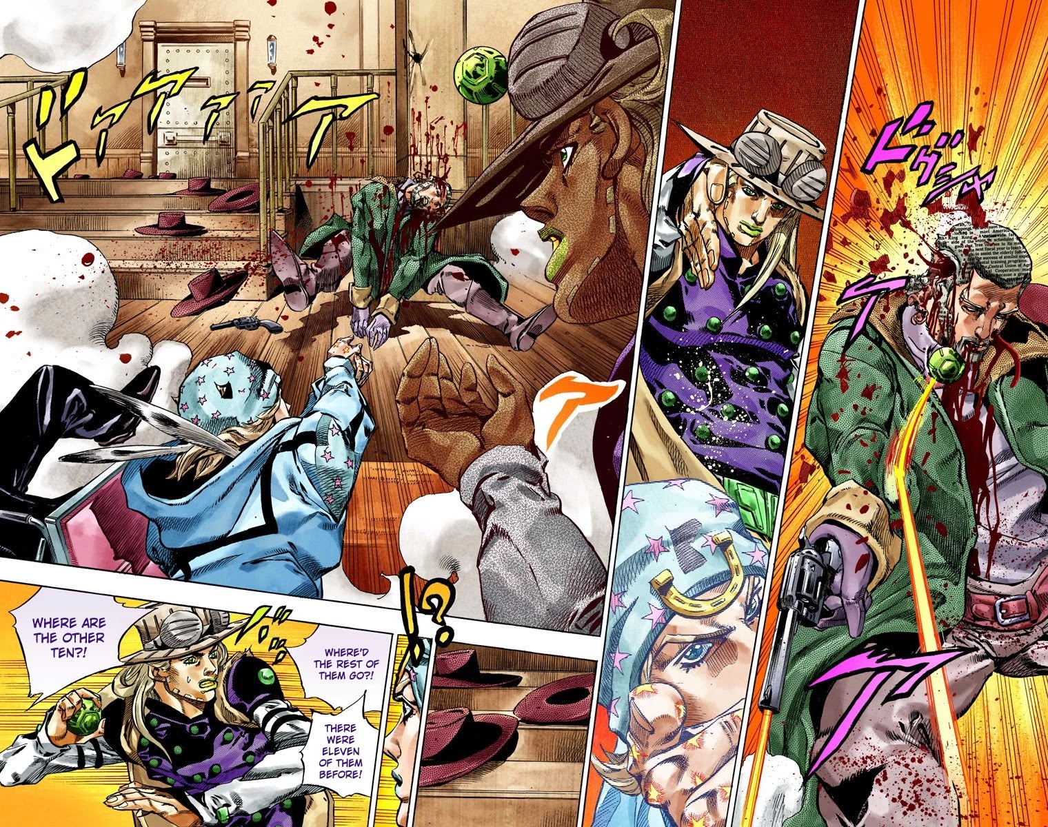 JoJo's Bizarre Adventure Part 7 - Steel Ball Run (Official Colored) Chapter 46 page 51 - Chapter 46: The Promised Land- Sugar Mountain Part 2