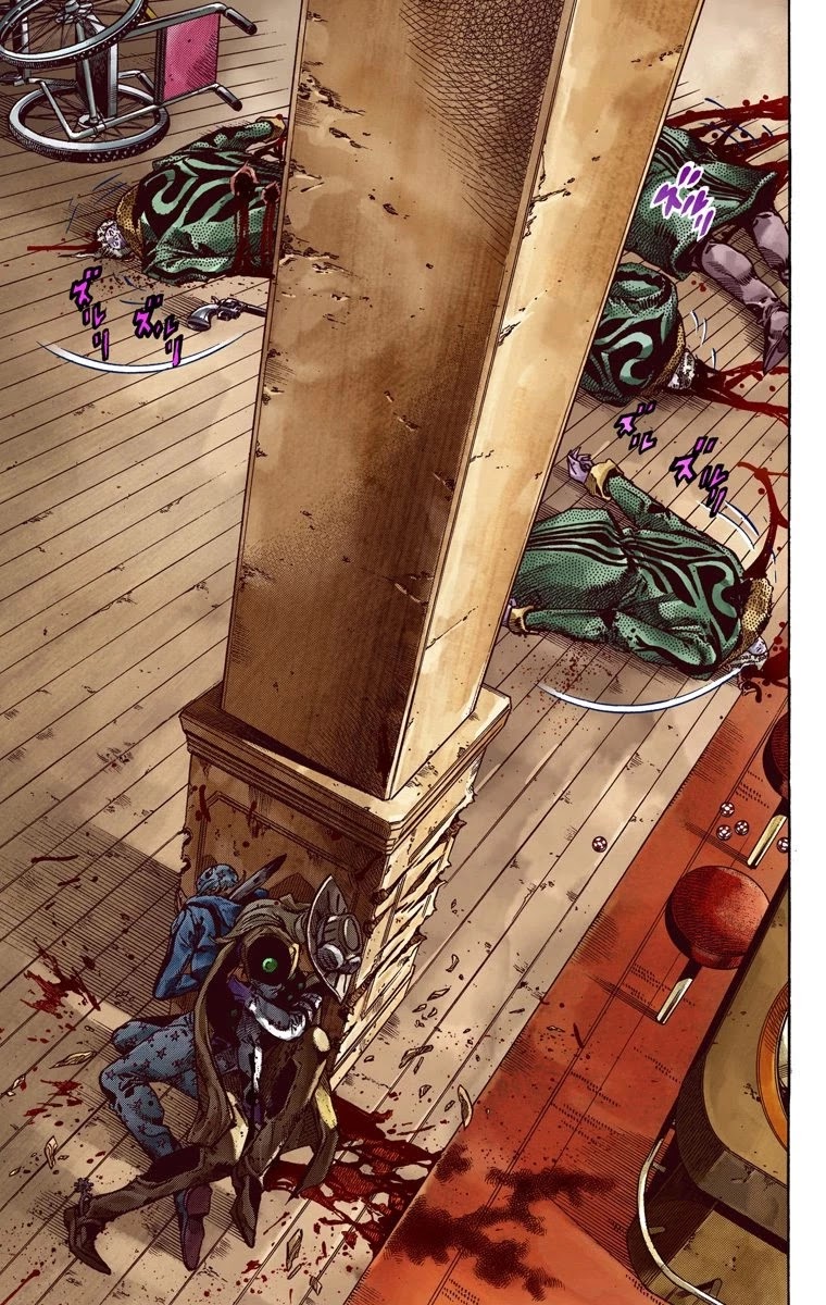 JoJo's Bizarre Adventure Part 7 - Steel Ball Run (Official Colored) Chapter 47 page 19 - Chapter 47: The Promised Land- Sugar Mountain Part 3