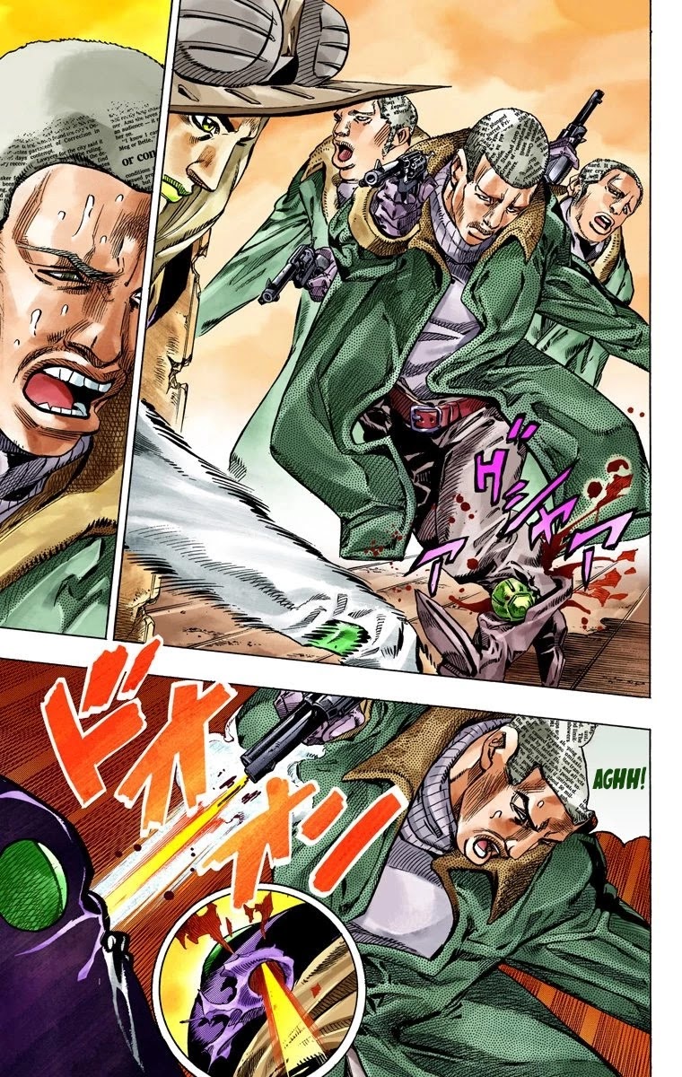 JoJo's Bizarre Adventure Part 7 - Steel Ball Run (Official Colored) Chapter 47 page 26 - Chapter 47: The Promised Land- Sugar Mountain Part 3