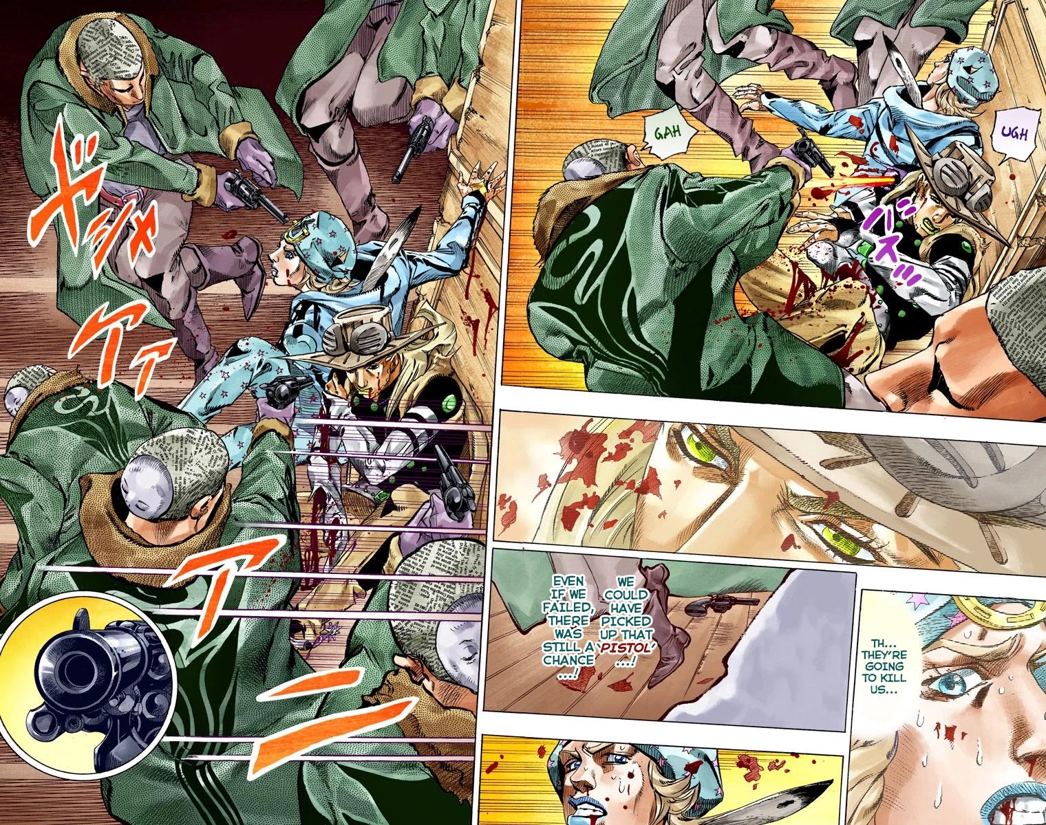 JoJo's Bizarre Adventure Part 7 - Steel Ball Run (Official Colored) Chapter 47 page 27 - Chapter 47: The Promised Land- Sugar Mountain Part 3