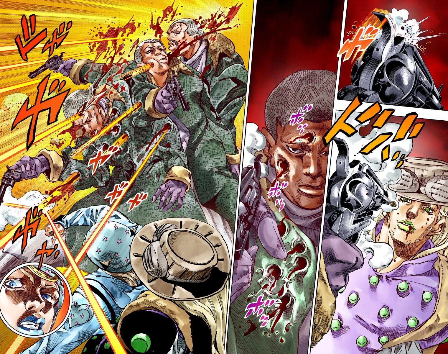 JoJo's Bizarre Adventure Part 7 - Steel Ball Run (Official Colored) Chapter 47 page 29 - Chapter 47: The Promised Land- Sugar Mountain Part 3